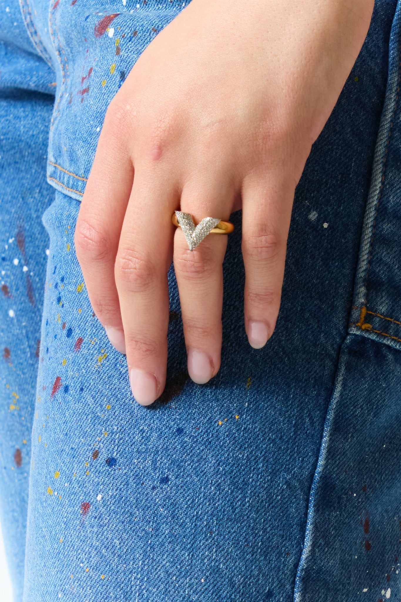 Anillo strass Essential V | Louis Vuitton