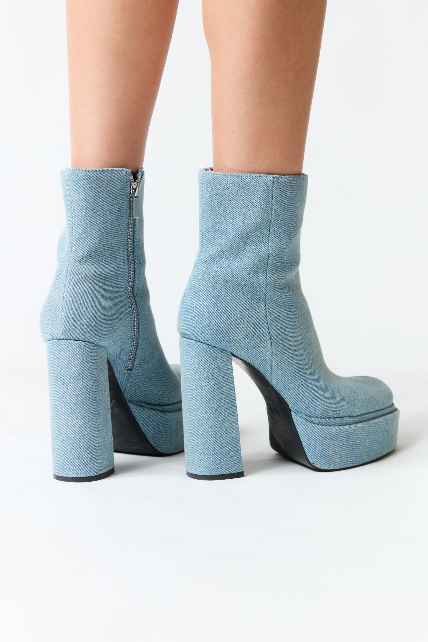 Botines celeste | Zara