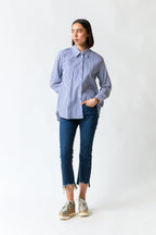 Camisa rayas blanco azul | Vero Moda