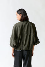 Camisa verde musgo | Zara