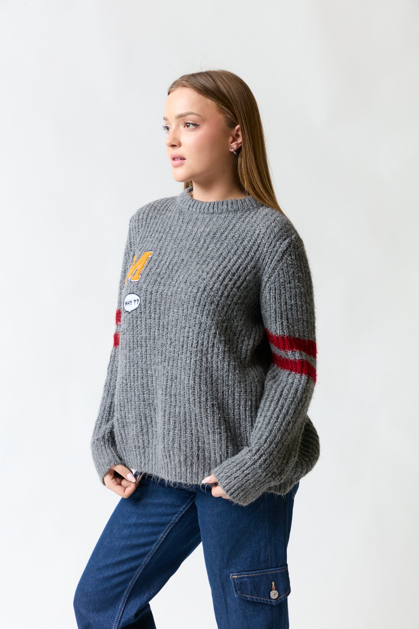 Chaleco tejido gris | Mango