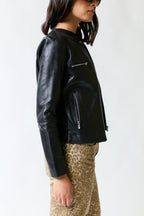 Chaqueta biker negra | Mango