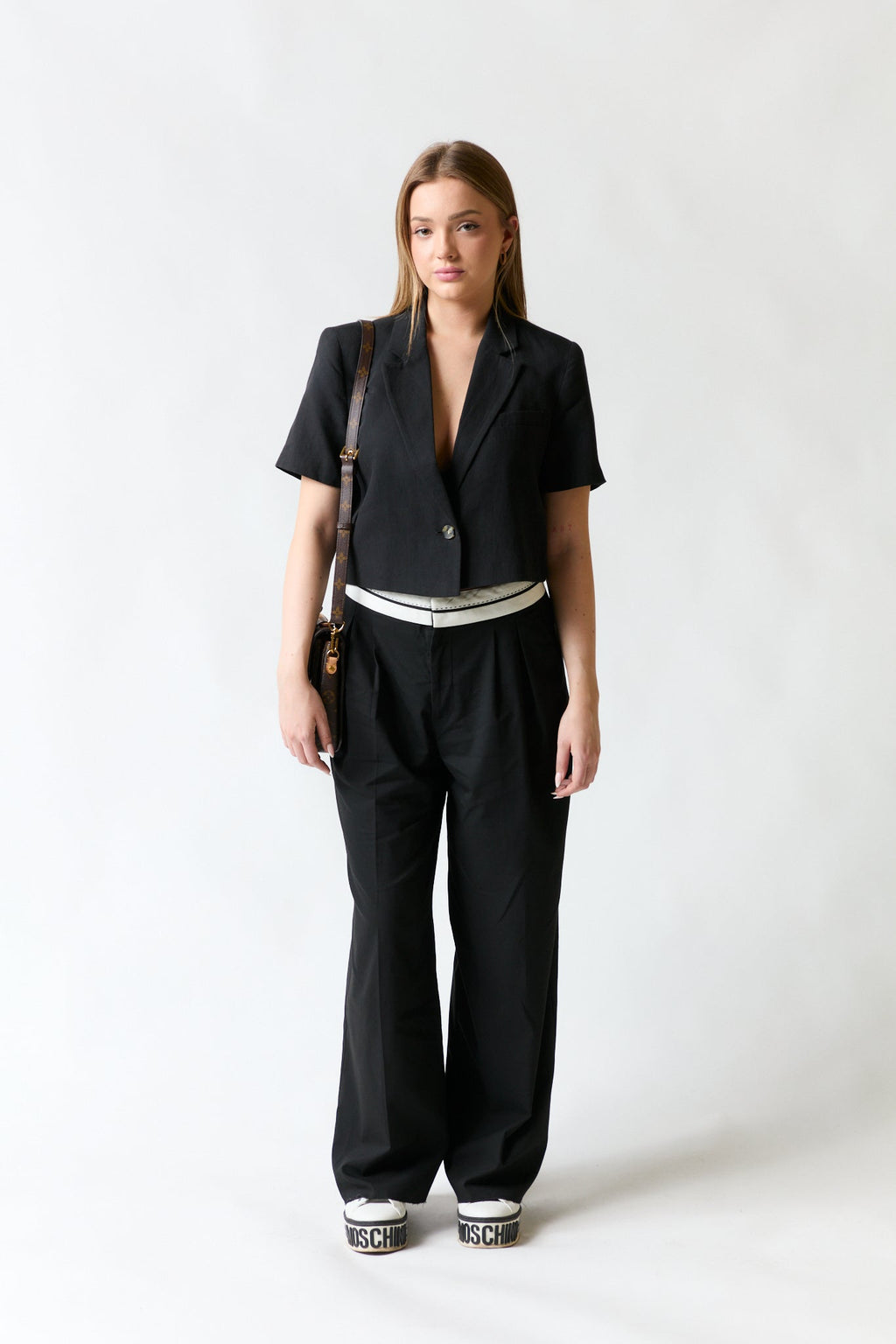 Chaqueta corto negro | Zara