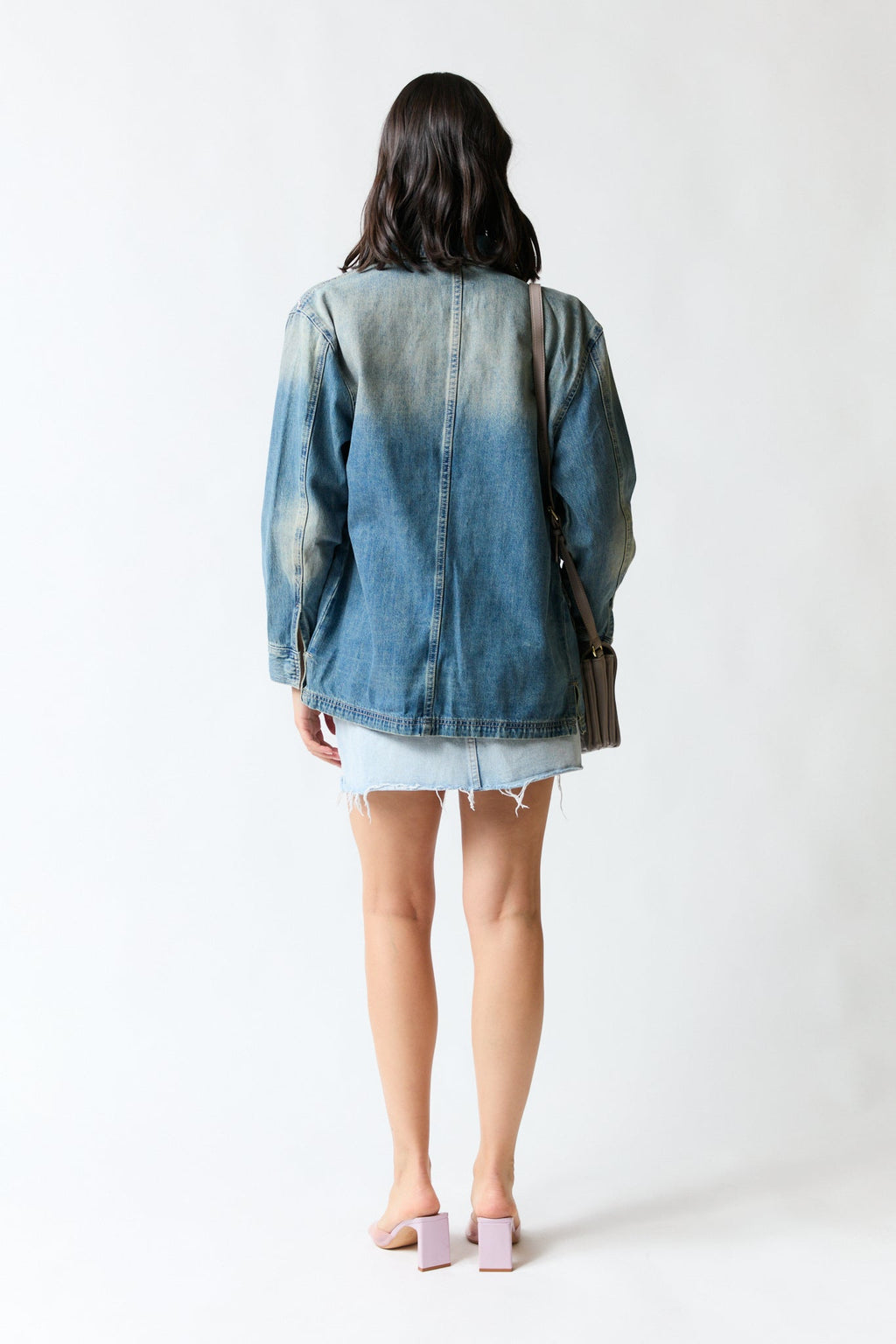 Chaqueta denim azul | Cecilia Bolocco