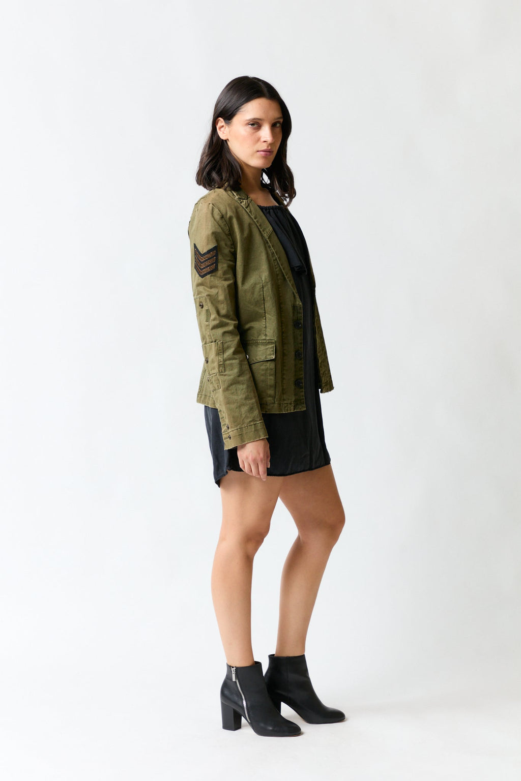 Chaqueta verde con parches | Zadig & Voltaire