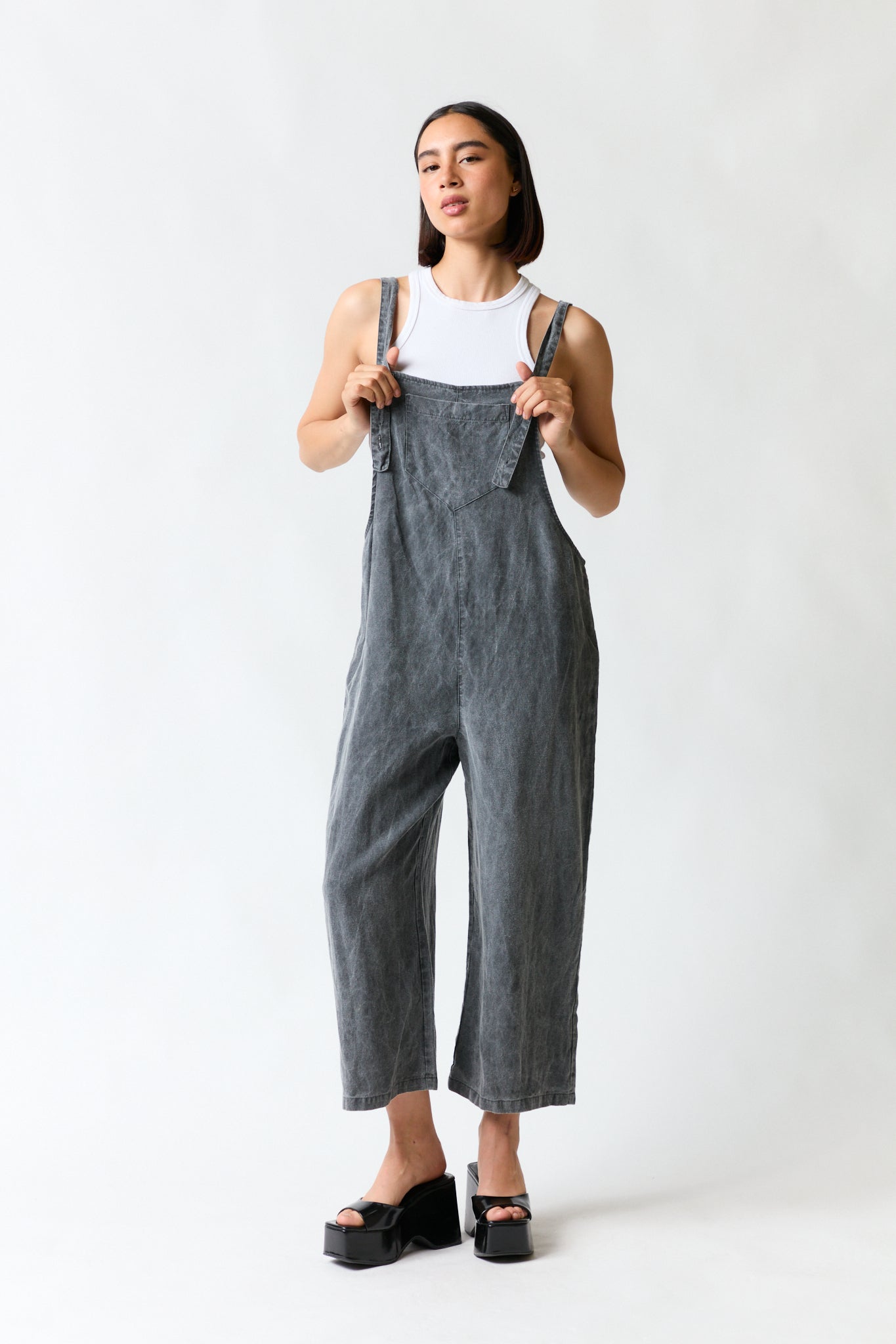 Enterito denim gris | Zara