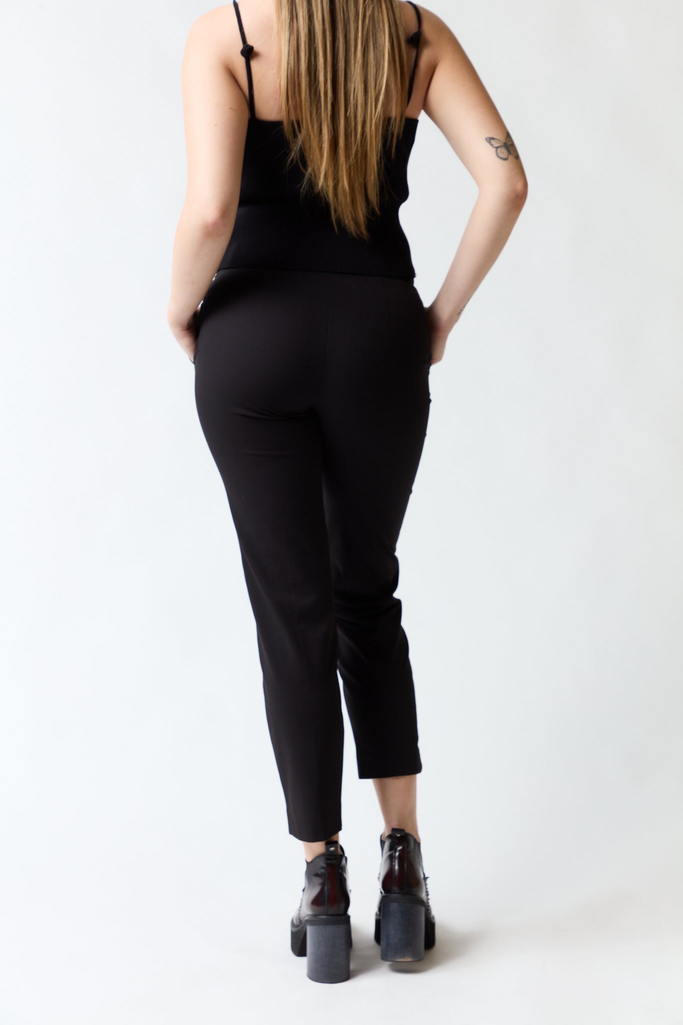 Pantalón de vestir negro | Zara