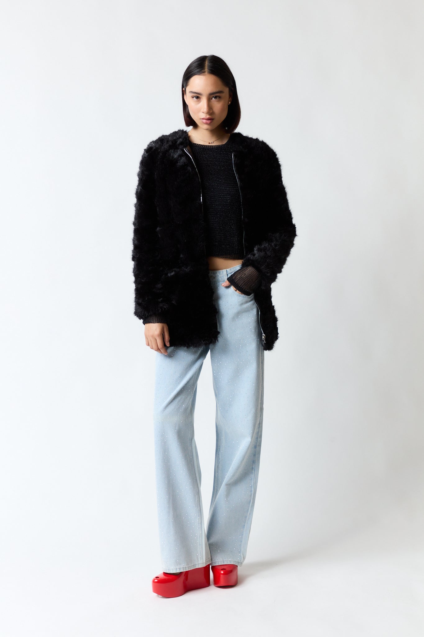 Pantalón denim celeste | Index