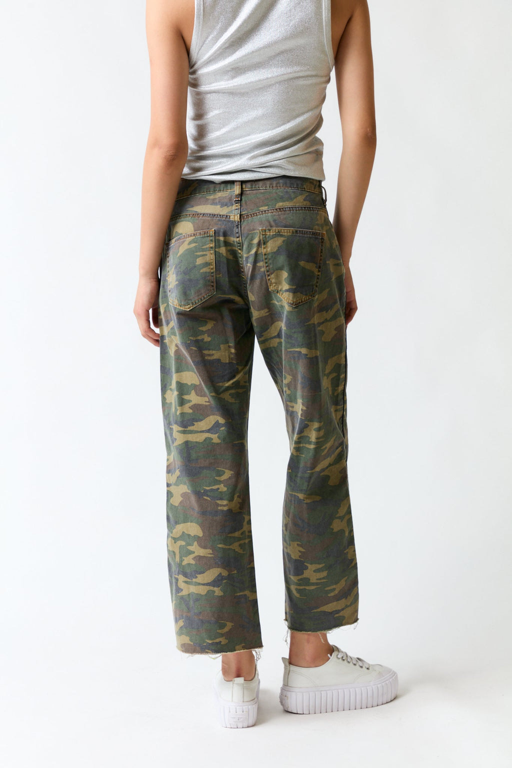 Pantalón militar verde | Zara
