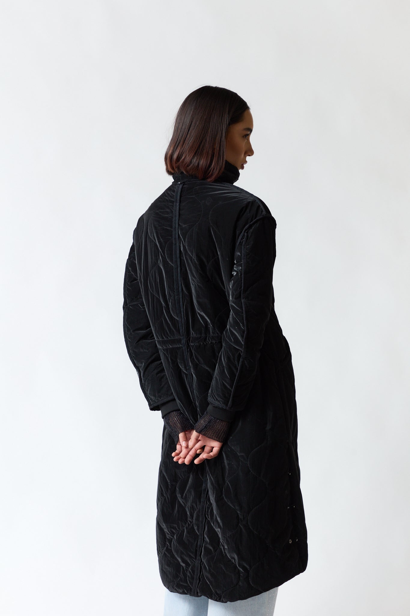 Parca negra larga | Umbrale