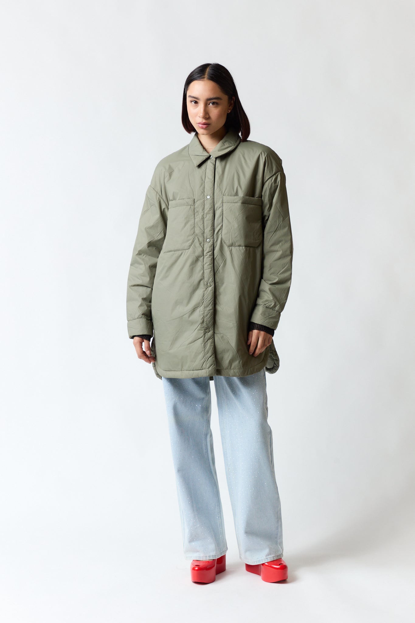 Parca verde musgo | Zara