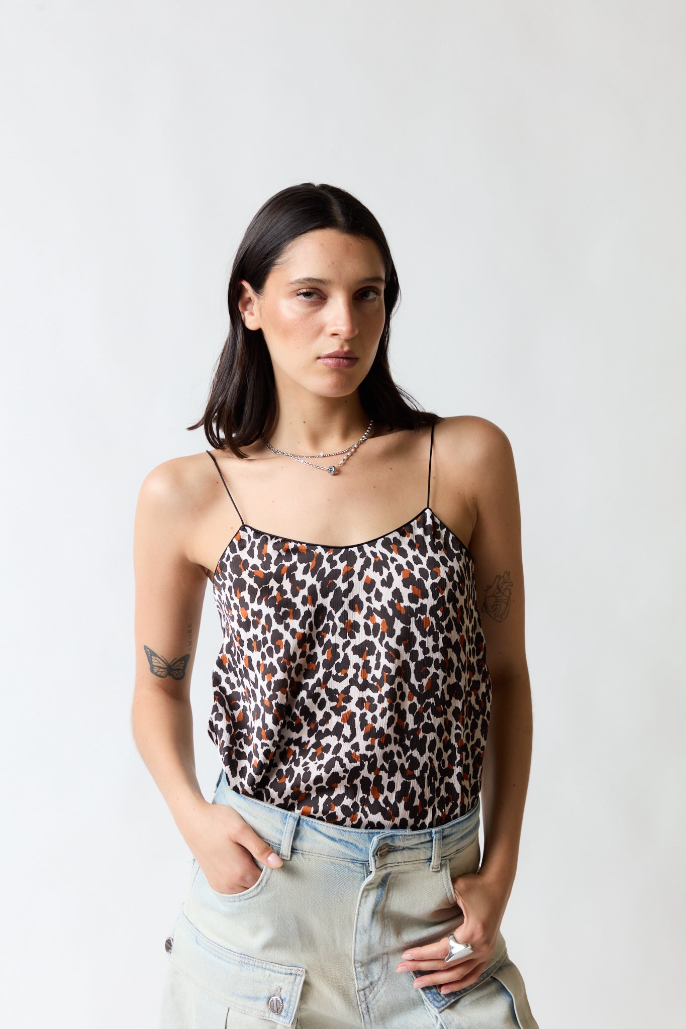 Polera leopardo | Mango