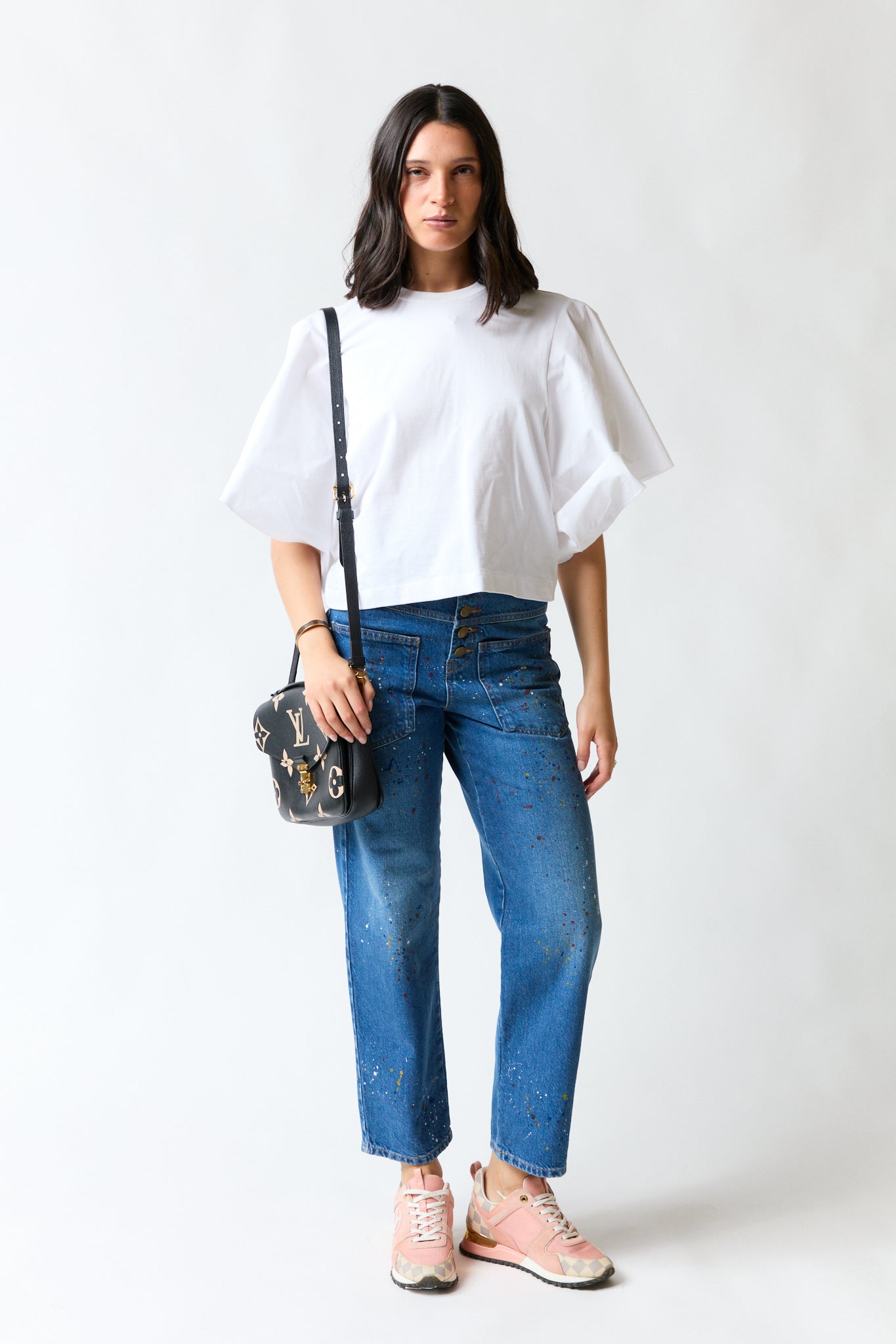 Polera oversize blanco | Zara