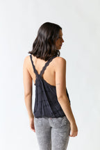 Polera tirantes negro | Rapsodia