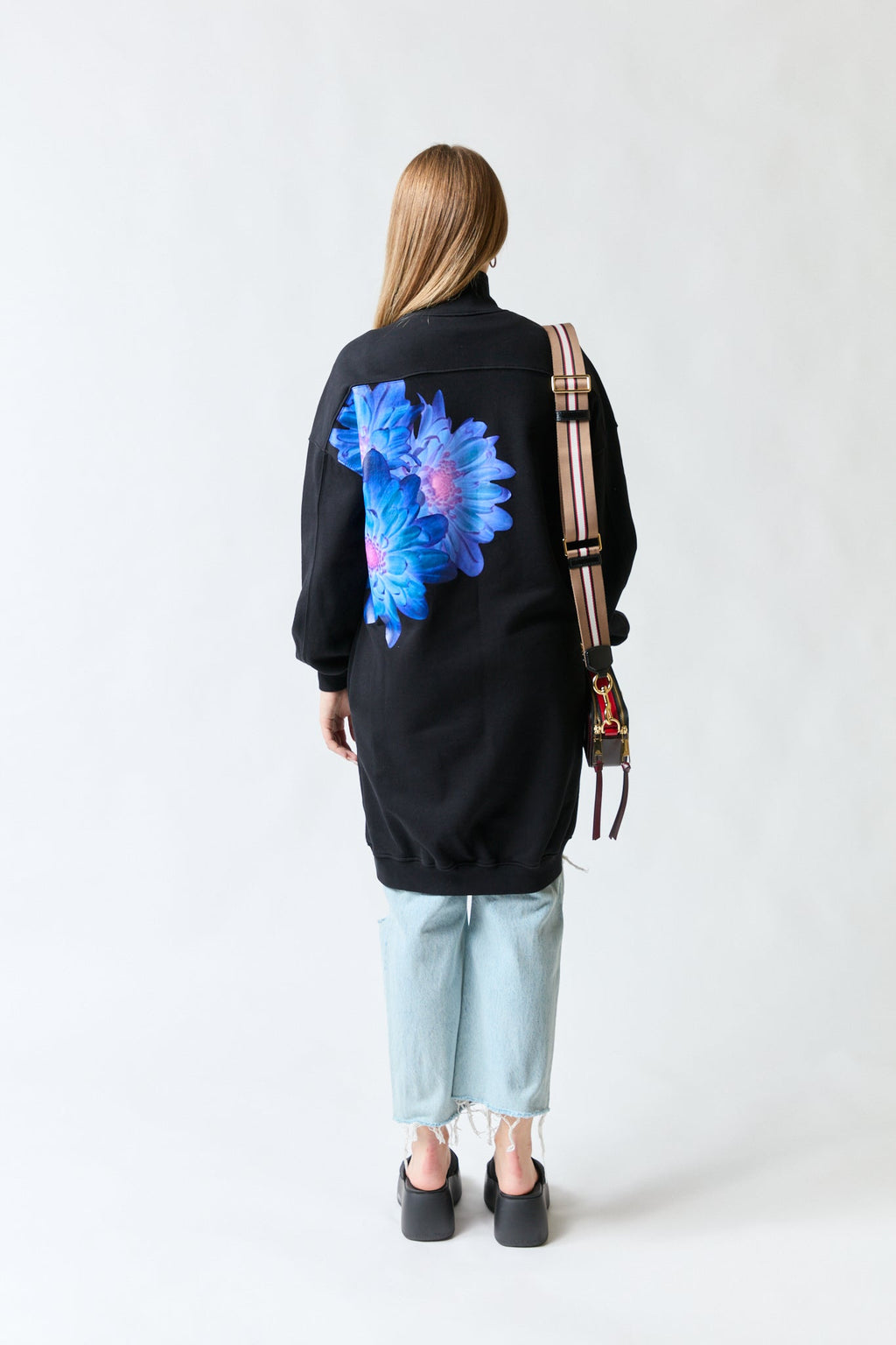 Poleron negro largo | Bimba y Lola