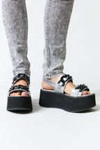 Sandalias plateadas | Zappa