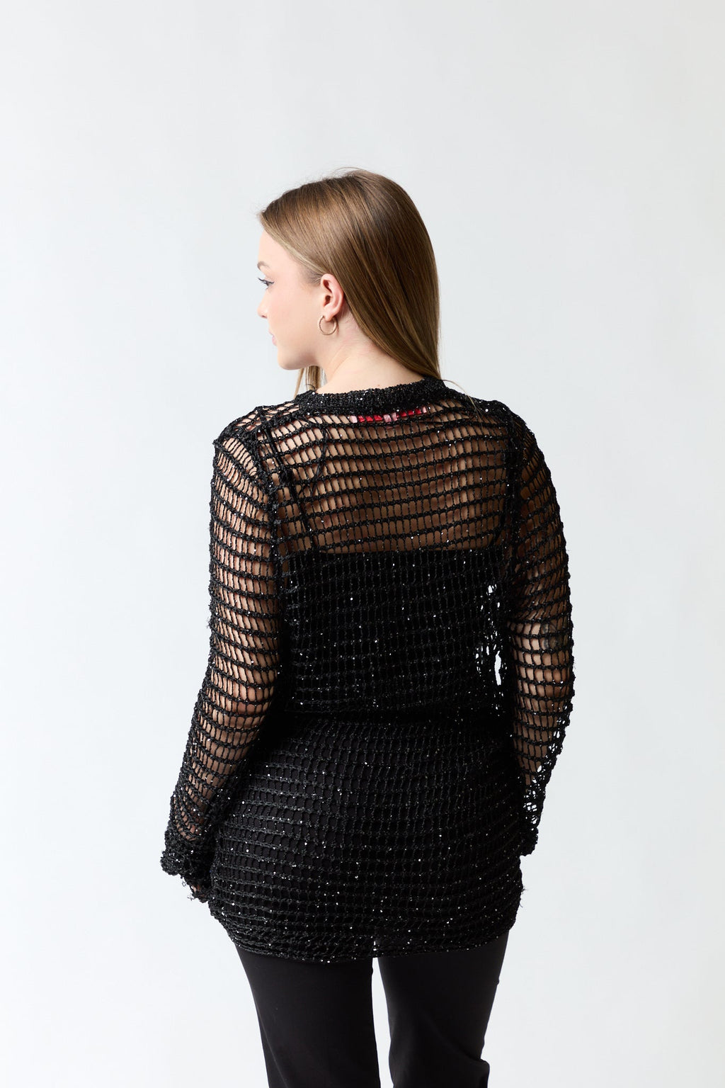 Vestido tejido negro | Ropero Paula